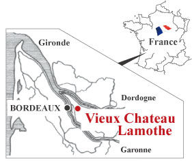 ヴィニョーブル・ラトゥース地図