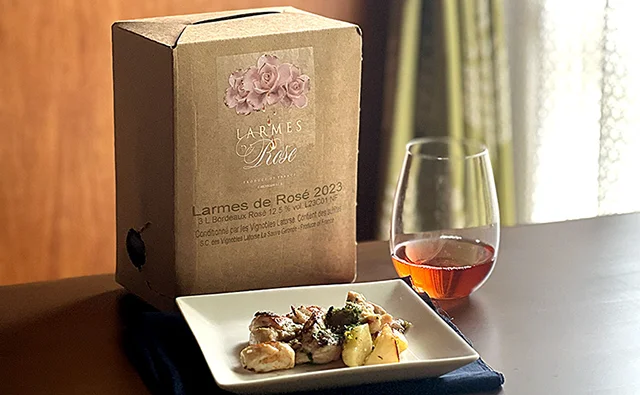 Bag In Box ラーム・ドゥ・ローズと料理