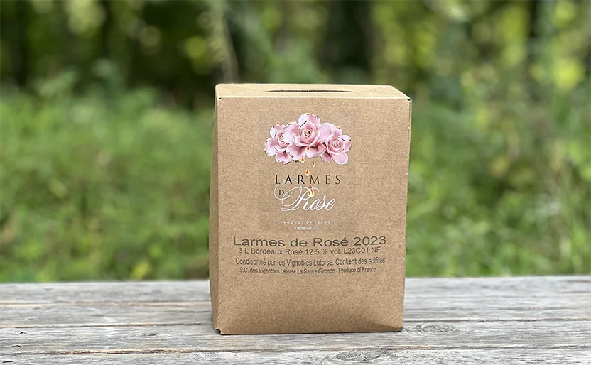 Bag In Box ラーム・ドゥ・ローズ外観