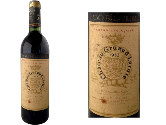 シャトー・グリュオ・ラローズ 1983年 Château Gruaud Larose