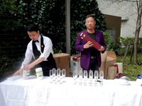 道上、ソムリエ平野、撮影は伊藤