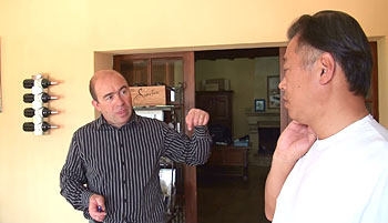 クロ･サン･ヴァンサンのオフィスにて