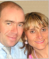 リオネル氏と奥様カリーヌ氏