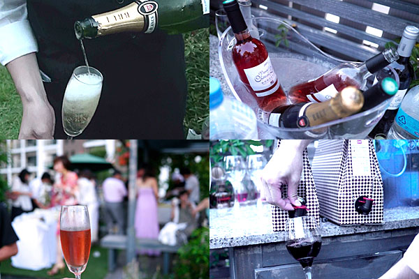 高品質ワイン飲み放題！