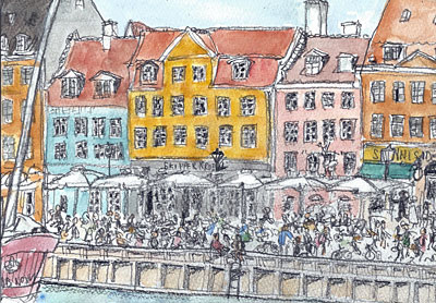 Nyhavn, Copenhagen (2011.8.21) 