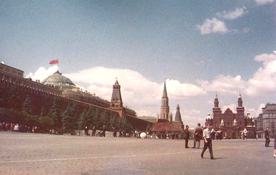モスクワ「赤の広場」